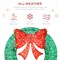 Best Choice Products 48in Pre-Lit Outdoor Christmas Wreath, LED Metal Holiday Décor w/ 140 Lights, Bow